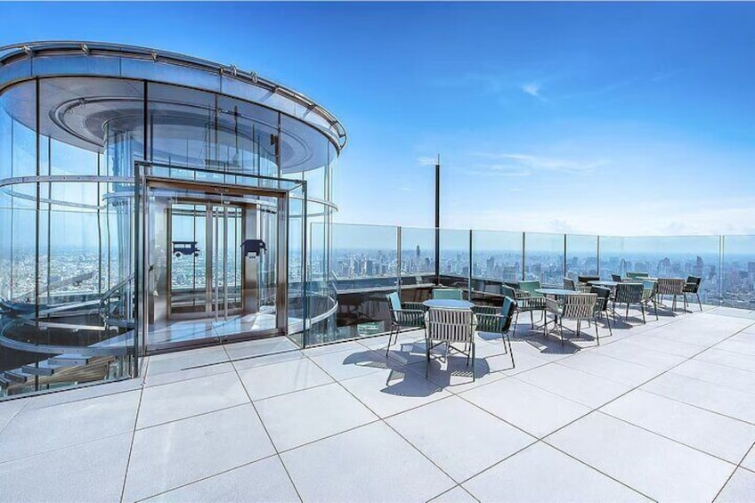 Mahanakhon SkyWalk Tickets with Rooftop Access