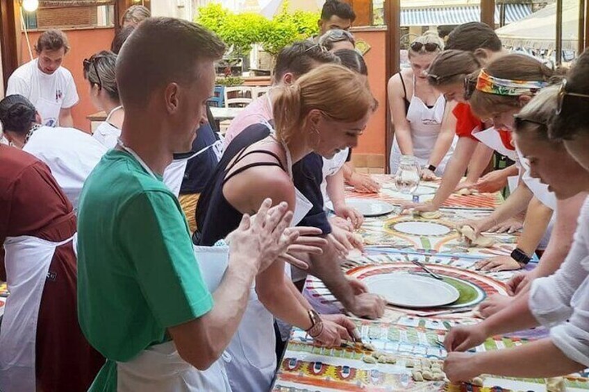 Cooking class in Taormina