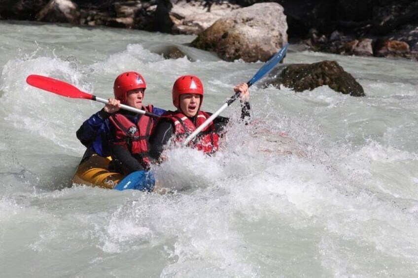 Morning Nature Kayaking on the Durance and Thrilling Afternoon