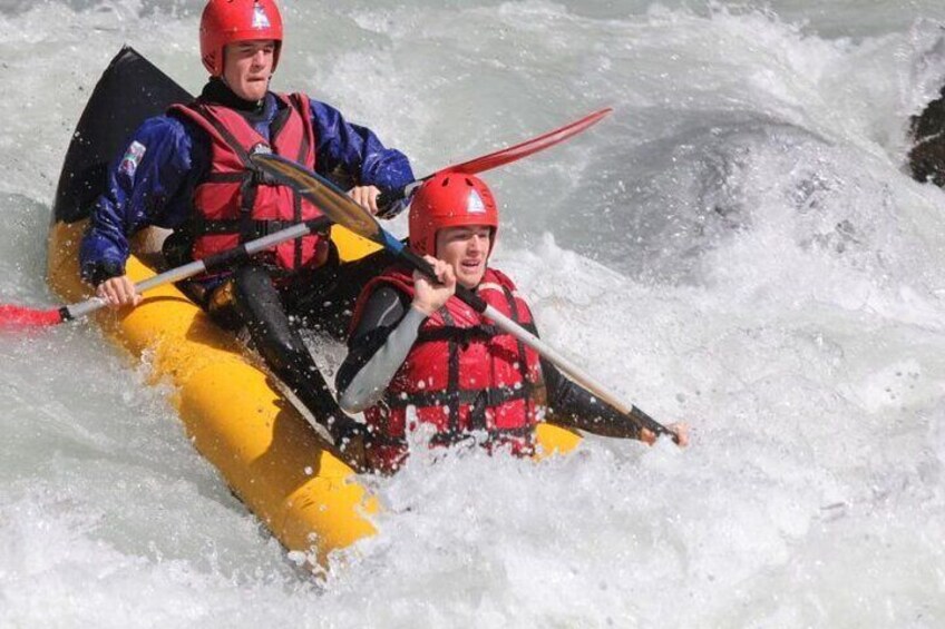 Morning Nature Kayaking on the Durance and Thrilling Afternoon