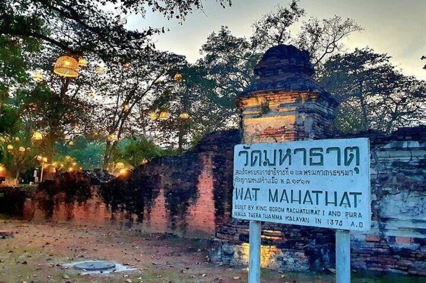 Bangkok Ayutthaya Experience with Ride Options
