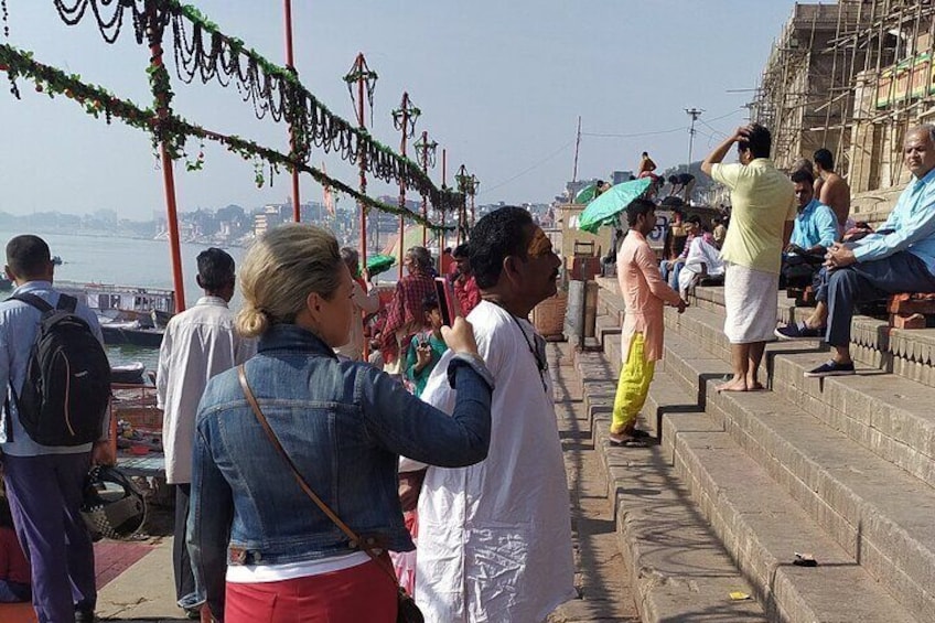 Heritage Walk ( Banaras Ghats : the ritual sites )