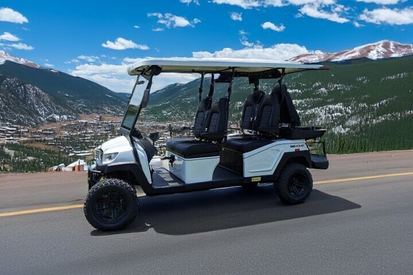  Pikes Peak E-Golf Cart Historic Tour of Manitou Springs