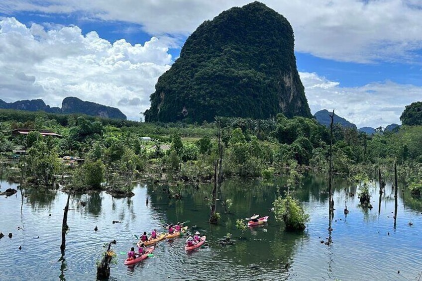 Kayaking Tour at Klong Root (Crystal Lake), Krabi