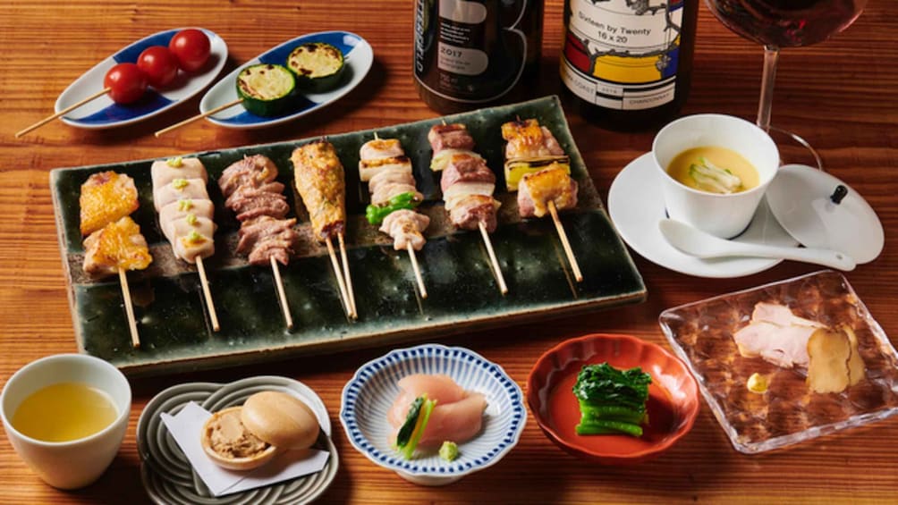 Picture 1 for Activity Experience Authentic Yakitori at Ebisu Kicho in Tokyo