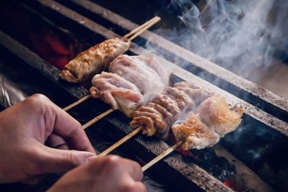 Experience Authentic Yakitori at Ebisu Kicho in Tokyo