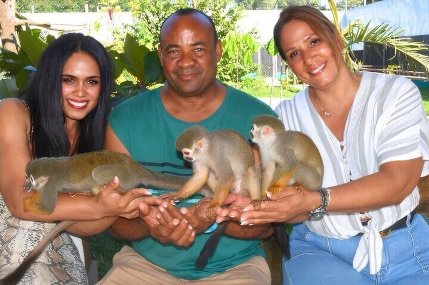 Shore Excursion Monkey Encounter and Puerto Plata City Tour