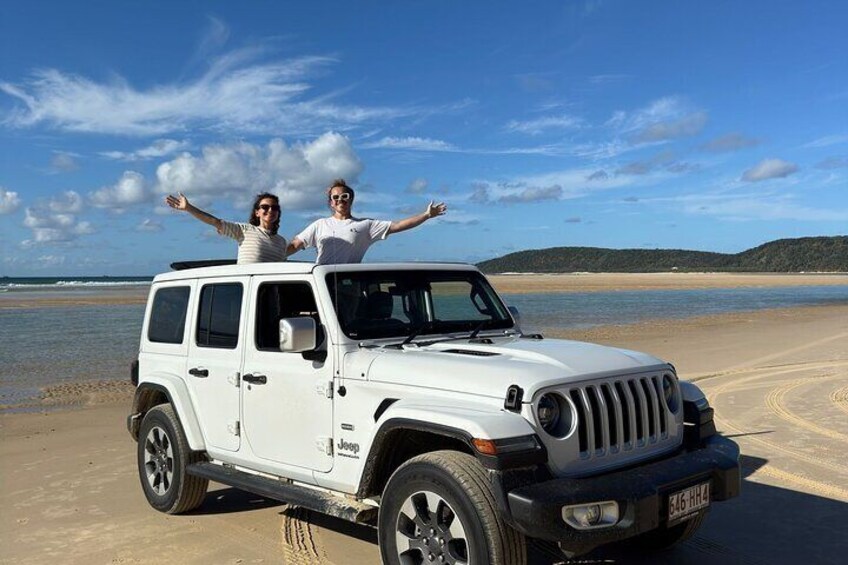 Sunny Jeeps Double Island Point