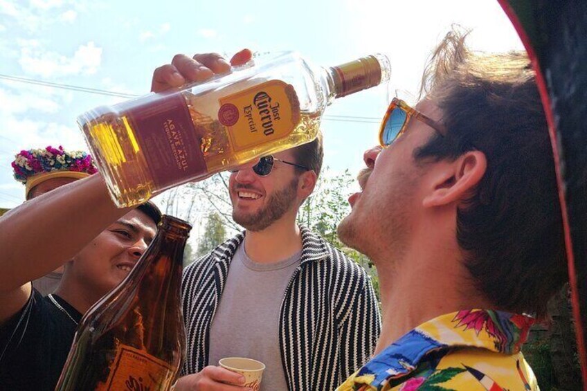 Private Mexican Floating Fiesta on Xochimilco Canals