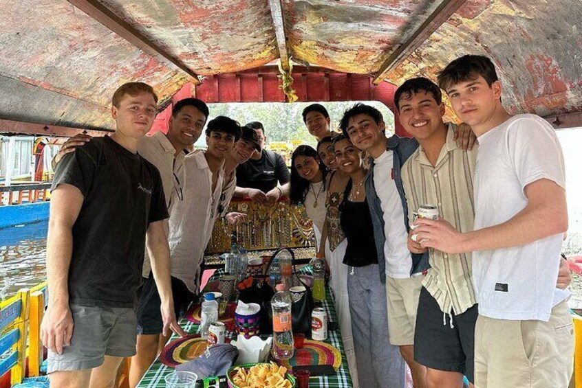 Private Mexican Floating Fiesta on Xochimilco Canals