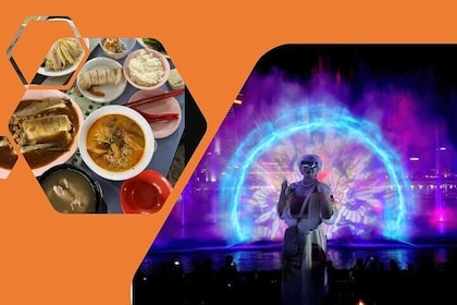 Combo mejor valorado 2 - IN - 1 : Comer De Día, Espectáculos Por Noches (8h...