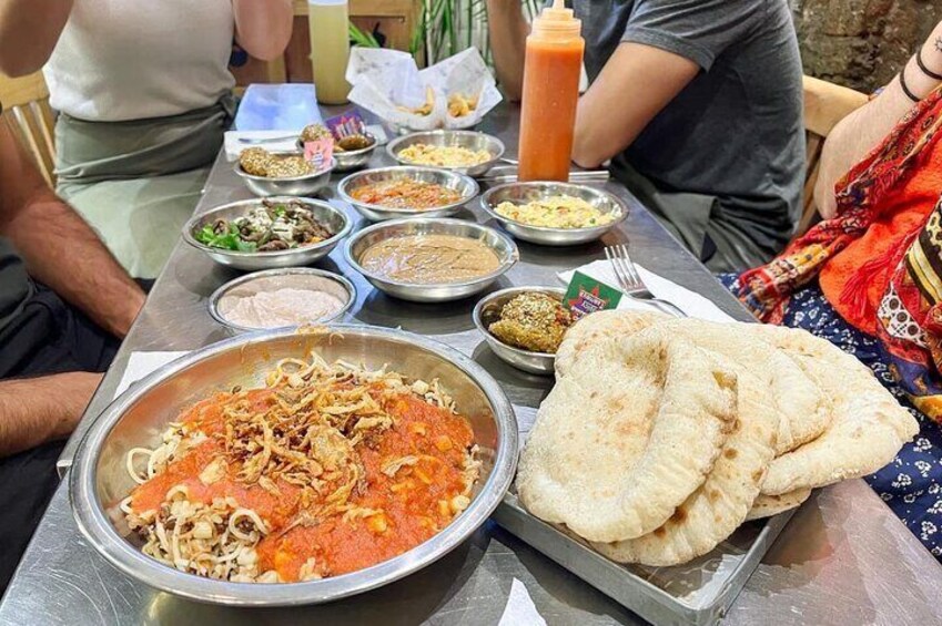 Cairo Downtown Food Tour with khan Elkhalili Market Visit