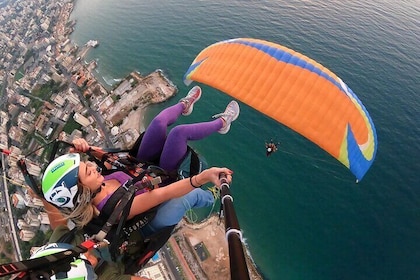 Paragliding activity in Lebanon