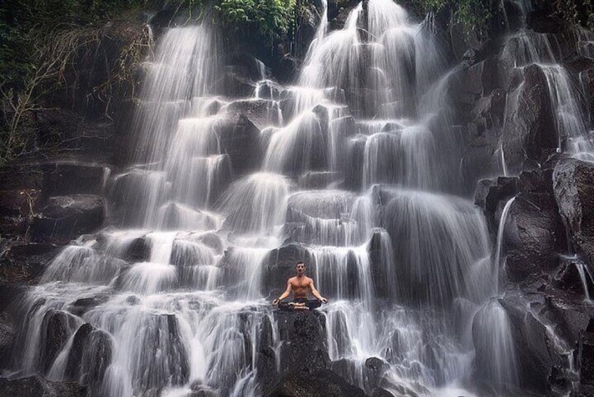 Ubud Waterfalls Water Temple and Rice Terraces Private Tour