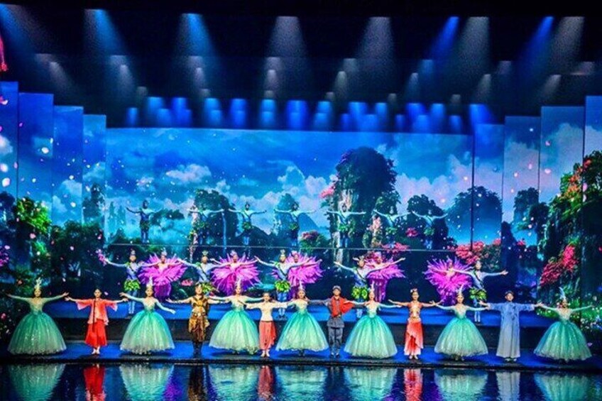 Zhangjiajie Romance Show VIP ticket with round trip transport