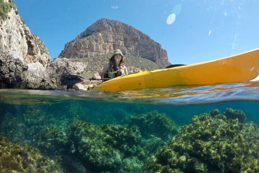 Guided Kayak Tour in Favignana
