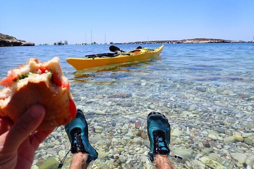 Guided Kayak Tour in Favignana