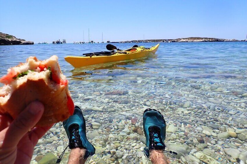 Guided Kayak Tour in Favignana