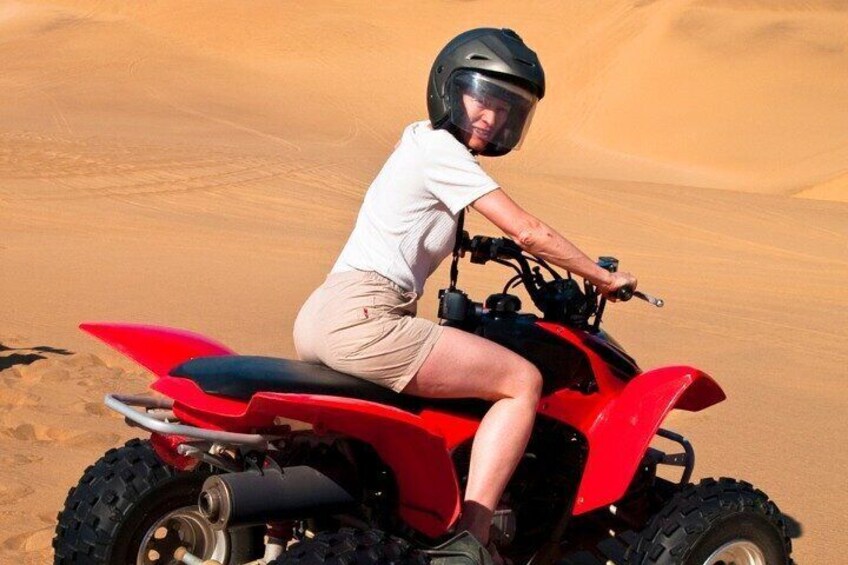 Quad biking