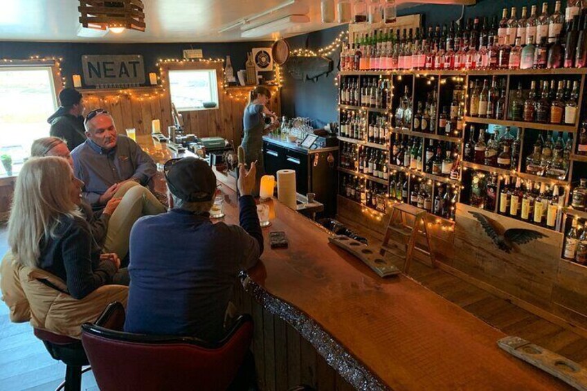 Neat Whiskey Bar for a toast to the unexplained!