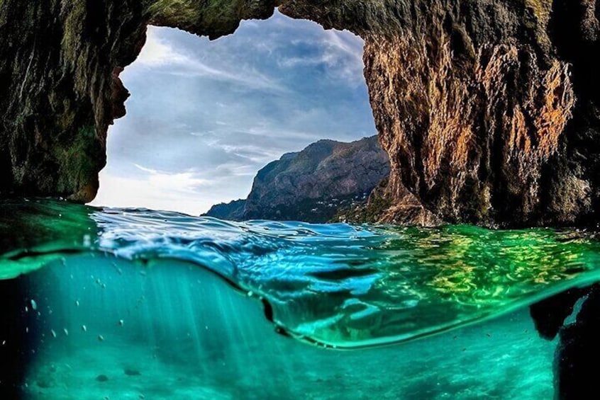 Capri by Boat Private Tour of the Blue Grotto and the Faraglioni