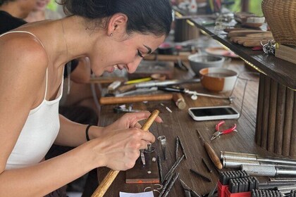 Bali Seminyak Silver Class Activity and Take Your Own Creation