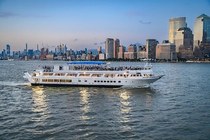 NYC Sunset Cruise with DJ, Skyline & Statue of Liberty