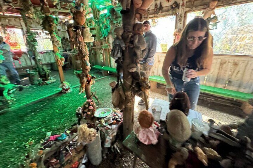 Island of Dolls main lounge