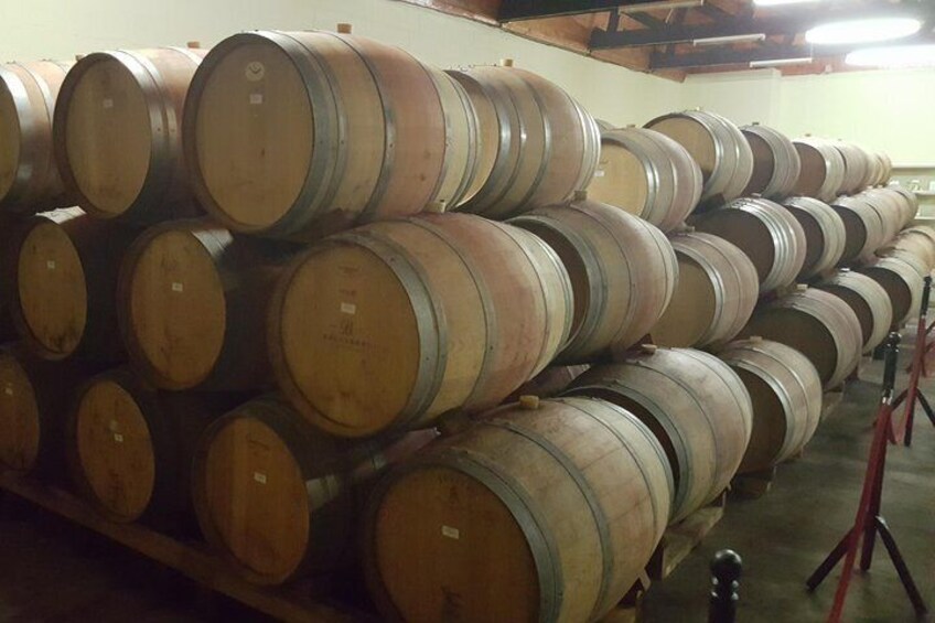  Wine barrels 