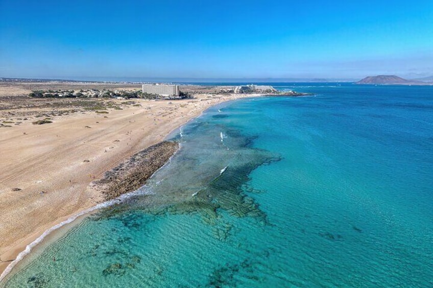 Contrast of Fuerteventura with optional ferry to Isla de Lobos