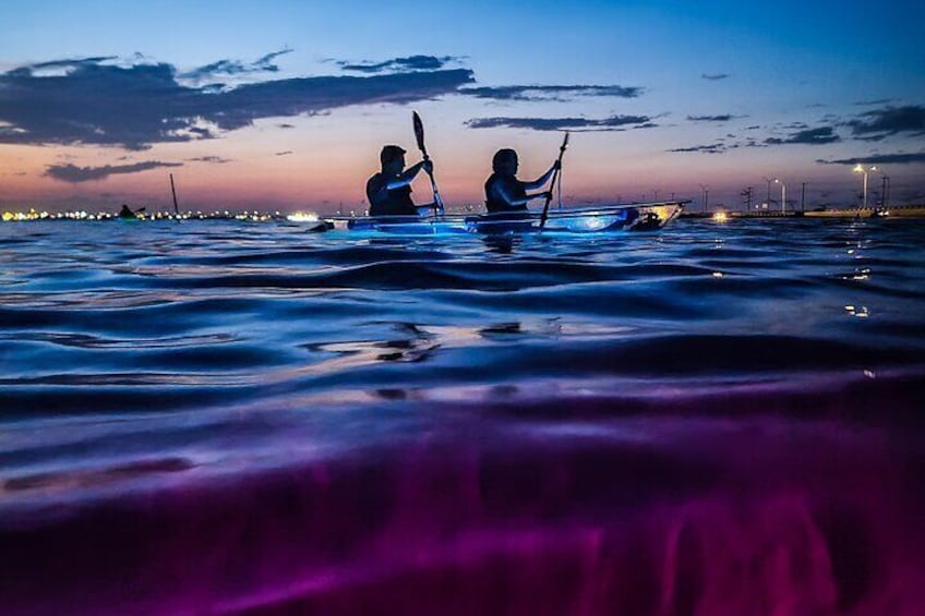 Glowing Kayak Tour Corpus Christi - North Padre Island