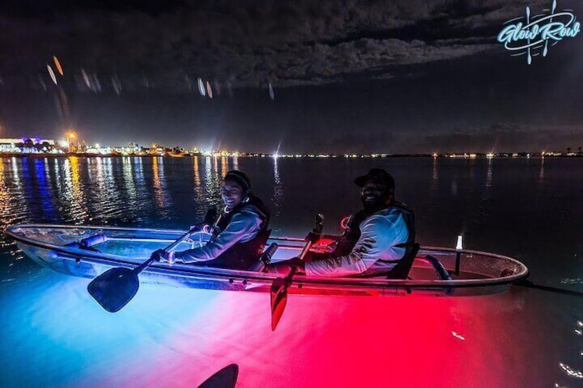 Glowing Kayak Tour Corpus Christi - North Padre Island