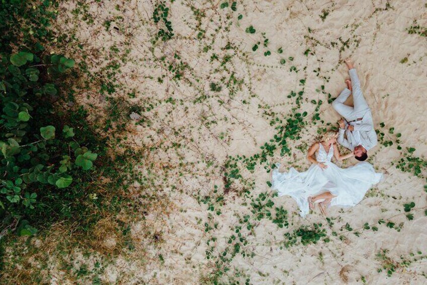 Playing with the spaces that nature gives us