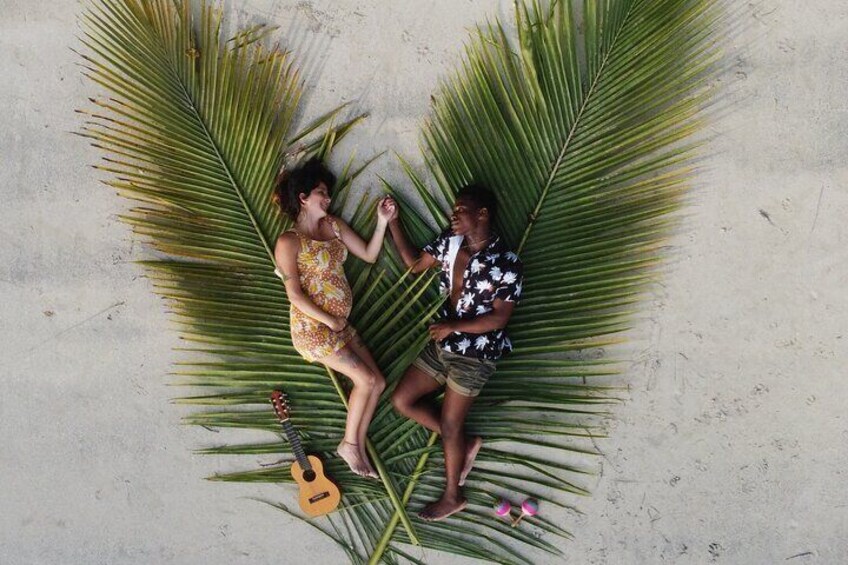 Aerial photos made with drone