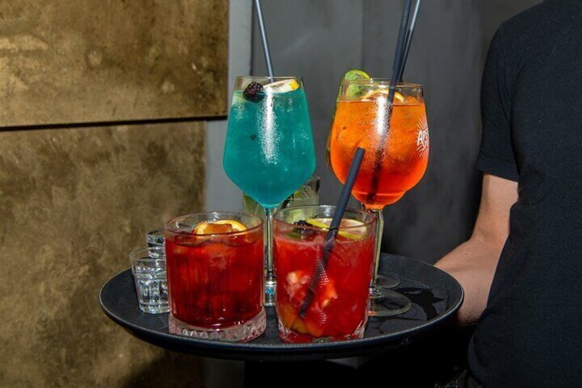 Sip authentic Italian drinks in lively bars