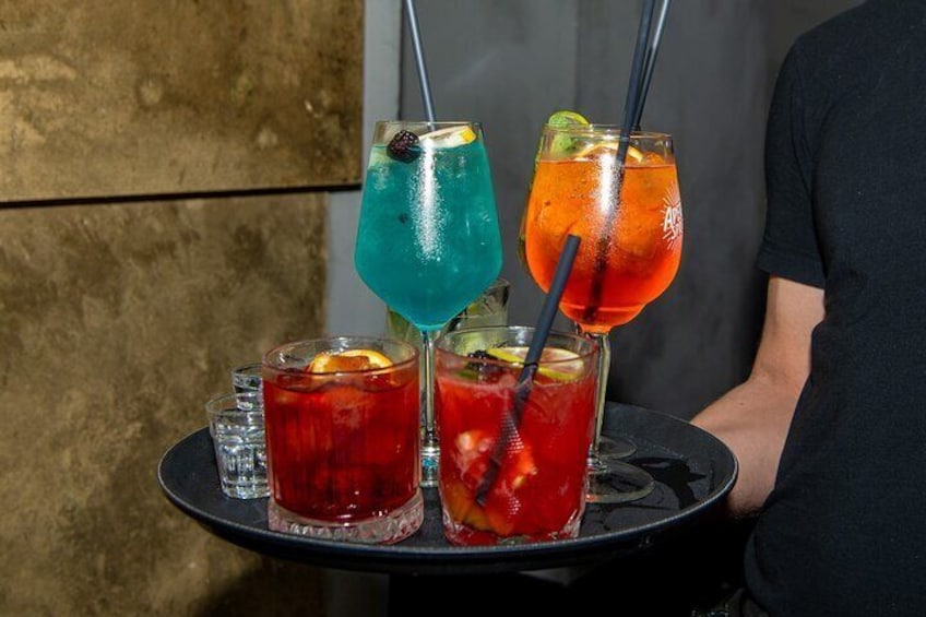 Sip authentic Italian drinks in lively bars