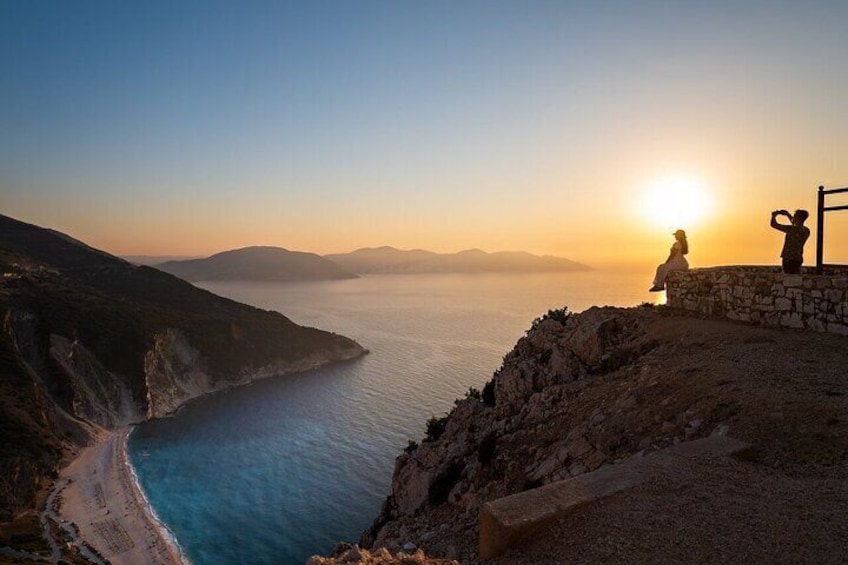 Myrtos Sunset Photo