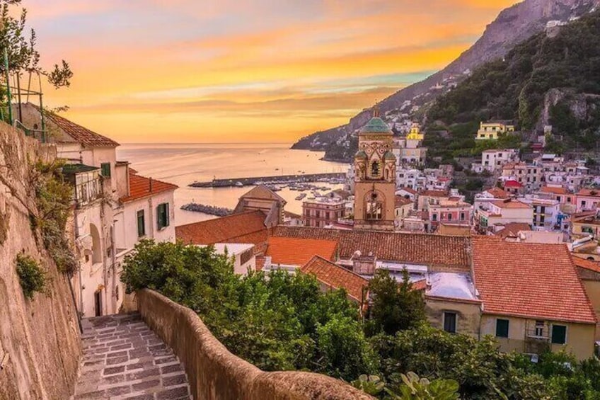 Positano-Amalfi-Ravello: Tour from Salerno