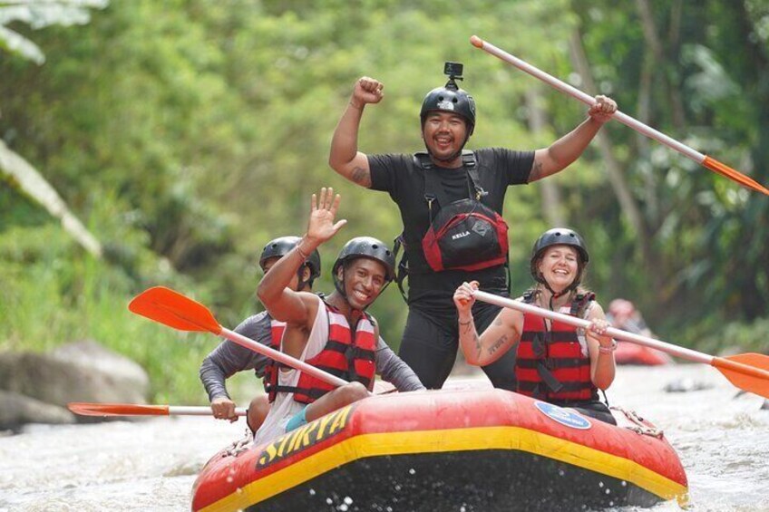 Private rafting Bali