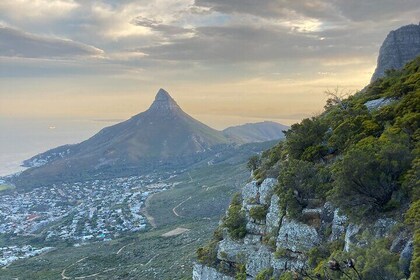Tabla Montaña Kasteelspoort a Estación de cable superior Ger o Eng