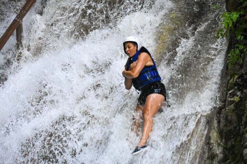 Damajagua Waterfalls and Monkey Private Hiking Tour