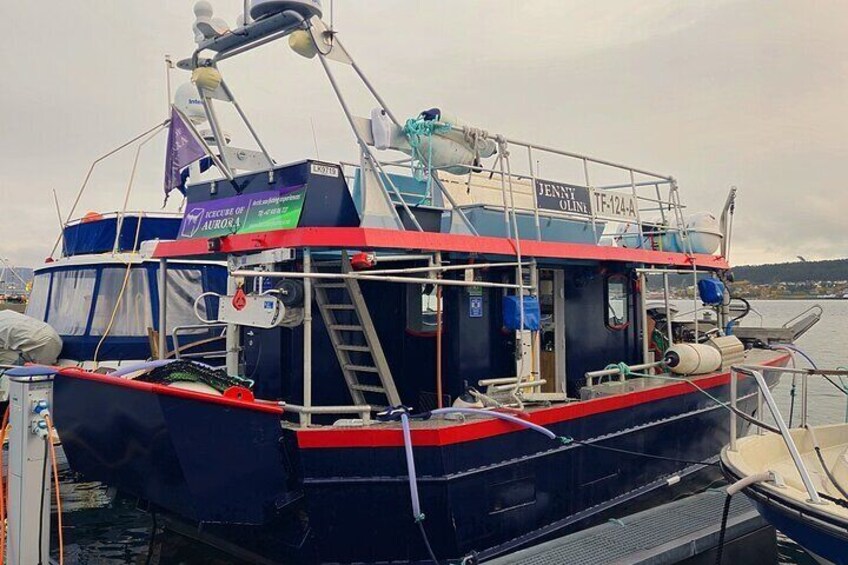 This is our designated boat