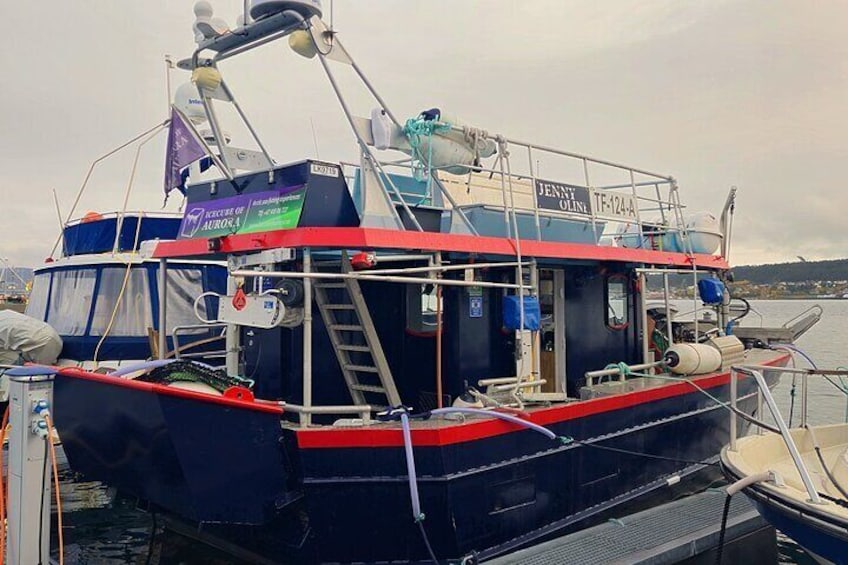 This is our designated boat