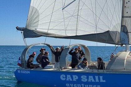 Golf Juan Sailing Day Tour With Snorkelling At The Island