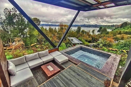 Besøg Cancagua spa og Frutillar by hel dag