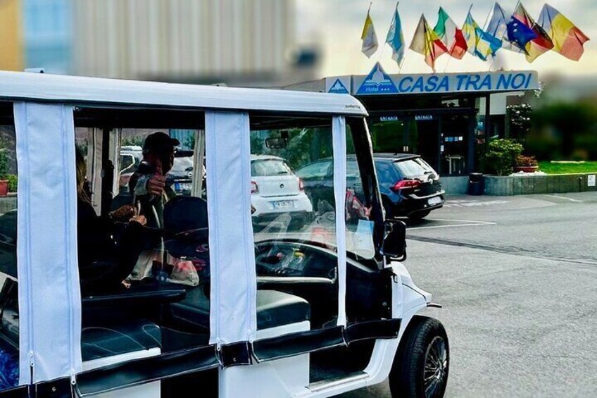 Private Electric Golf Car Tour in Rome 