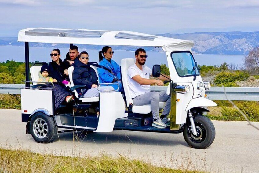 Hvar Island Adventure Tour with Tuk Tuk