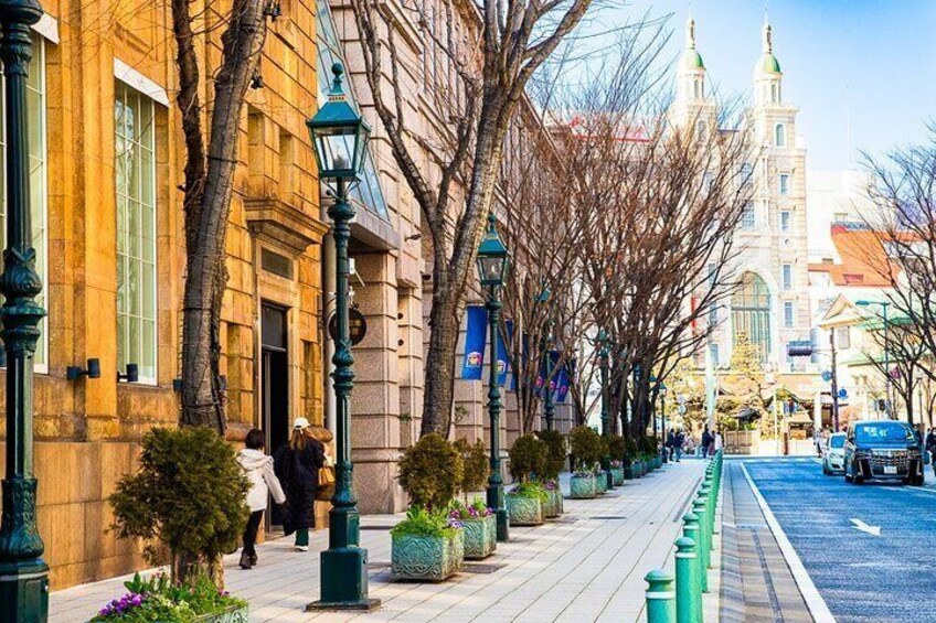 Kobe's city center features a unique blend of Eastern and Western influences.