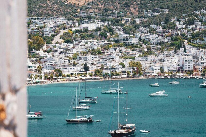 Rhodes Semi-Private Cruise Swim Snacks and Open Bar