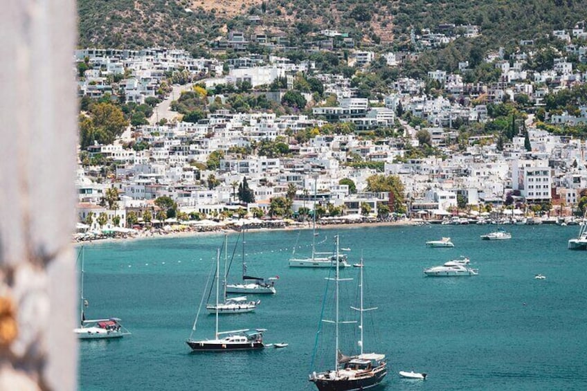 Rhodes Semi-Private Cruise Swim Snacks and Open Bar